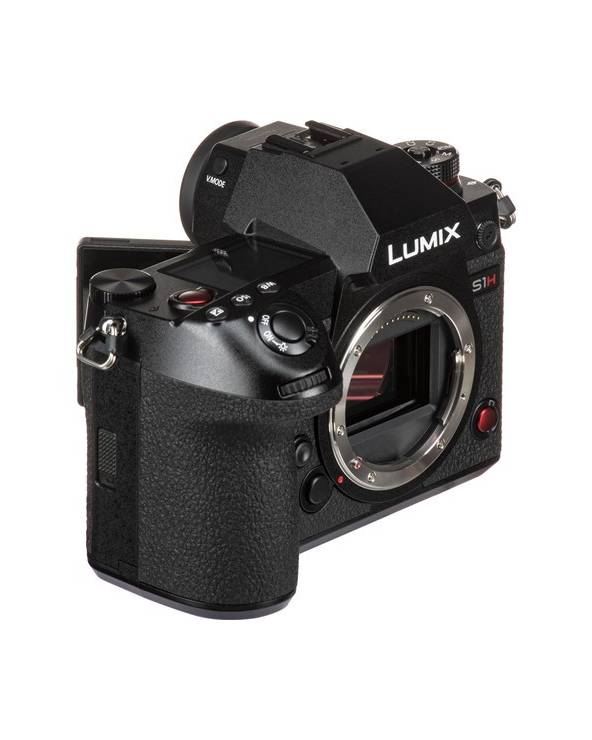 Panasonic DC-S1H Lumix S1H Fotocamera Full-Frame DSLM from PANASONIC with reference DC-S1H at the low price of 3278. Product fea