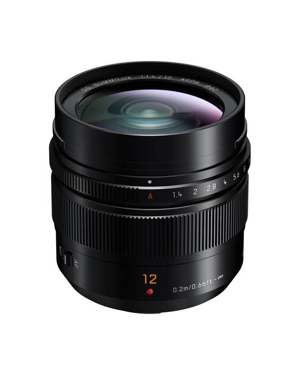 Panasonic Leica DG Summilux  12 mm/F 1.4 from PANASONIC with reference H-X012 at the low price of 1147. Product features:  