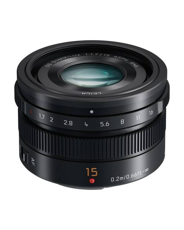 Panasonic Leica DG Summilux  15 mm/F 1.7 from PANASONIC with reference H-X015 at the low price of 492. Product features:  