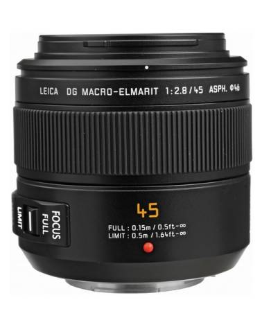 Panasonic Leica G Macro  Elmarit 45mm/F 2.8 from PANASONIC with reference H-ES045 at the low price of 655. Product features:  