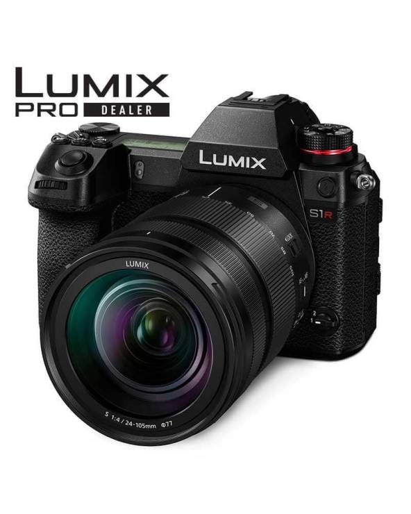 Panasonic DC-S1RM Lumix S1R 24-105 Full Frame DSLM Camera from PANASONIC with reference DC-S1RM at the low price of 3769. Produc