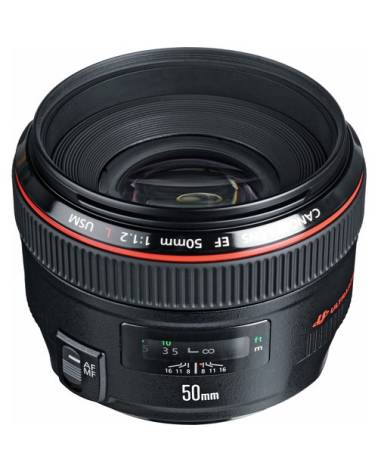 Canon EF 50mm f/1.2L USM  Obiettivo from CANON with reference EF 50mm f/1.2L at the low price of 1163. Product features:  