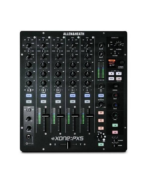 Xone:PX5 4+1 DJ Mixer with Soundcard from Allen&Heath with reference XONE-PX5 at the low price of 1013.1. Product features: Alle