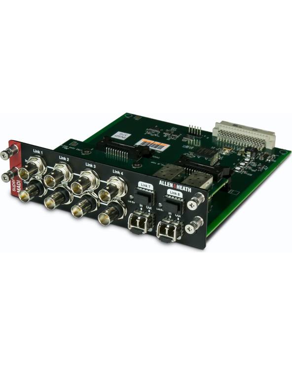 Audio Networking Card from Allen&Heath with reference M-DL-SMADI-A at the low price of 1181.4. Product features: The superMADI a