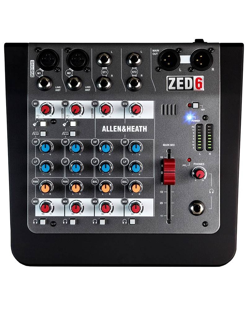 ZED-6 Compact Mixer from Allen&Heath with reference ZED6X at the low price of 83.6. Product features: The ZED-6 was created for 