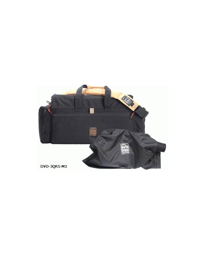 Porta Brace DVO-3RQS-M3 Digital Video Organizer, Black, Large
