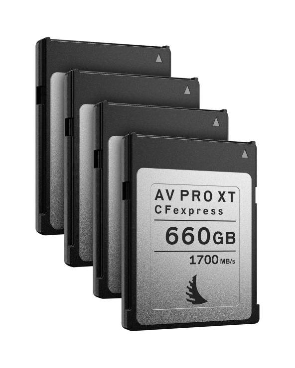 Angelbird 660GB AV Pro CFexpress XT Memory Card from Angelbird with reference AVP660CFXXT at the low price of 619.84. Product fe