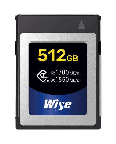 Angelbird Wise Advanced 512GB CFX-B Series CFexpress Memory Card from Angelbird with reference CFX-B512 at the low price of 393.