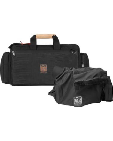 Portabrace - CAR-2CAMQS-M4 - CARGO CASE - QUICK-SLICK RAIN PROTECTION INCLUDED - BLACK - CAMERA EDITION - LARGE from PORTABRACE 