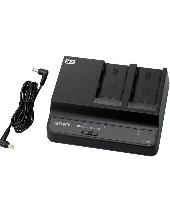 Sony - BC-U2A - TWO-CHANNEL SIMULTANEOUS BATTERY CHARGER-AC ADAPTOR from SONY with reference BC-U2A at the low price of 277.2. P