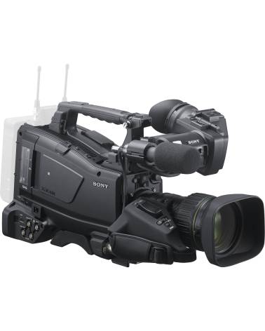SONY 3x 2/3 CC, XAVC 50p Camcorder with 20x lens and VF