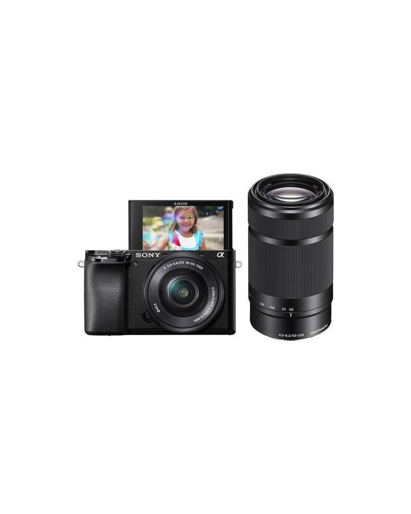 SONY Alpha6100 Compact Mirrorless Camera with lens package
