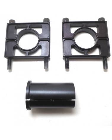 CineMilled Tube Clamp Kit (inc: (2) clamps, (4) bolts, (1) 2"