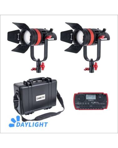 CAME-TV Q-55W Boltzen 55W Mark II High Output Daylight Fresnel 2-Light Kit from CAME TV with reference Q-55WMKII-2KIT at the low