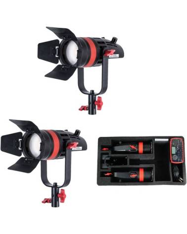 CAME-TV Boltzen Q-55WMKII Focusable 55W Fresnel Bi-Color LED 2-Light Hardcase Kit from CAME TV with reference Q-55S-2 at the low