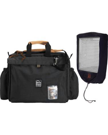 Porta Brace LPB-LED2 Light Pack Case, Holds 2 Lite Panes, Black