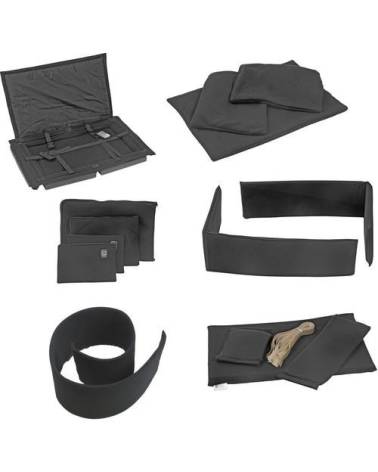 Portabrace - PB-1650DKO - PREMIUM PADDED DIVIDER KIT INTERIOR - FITS PELICAN 1650 - BLACK from PORTABRACE with reference PB-1650