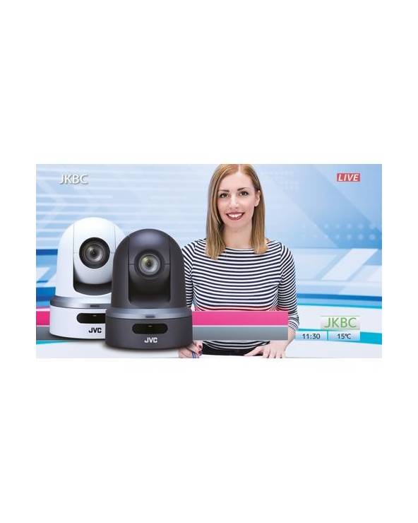 JVC KY-PZ100BEBC Robotic PTZ IP production camera from JVC with reference KY-PZ100BEBC at the low price of 3060.75. Product feat