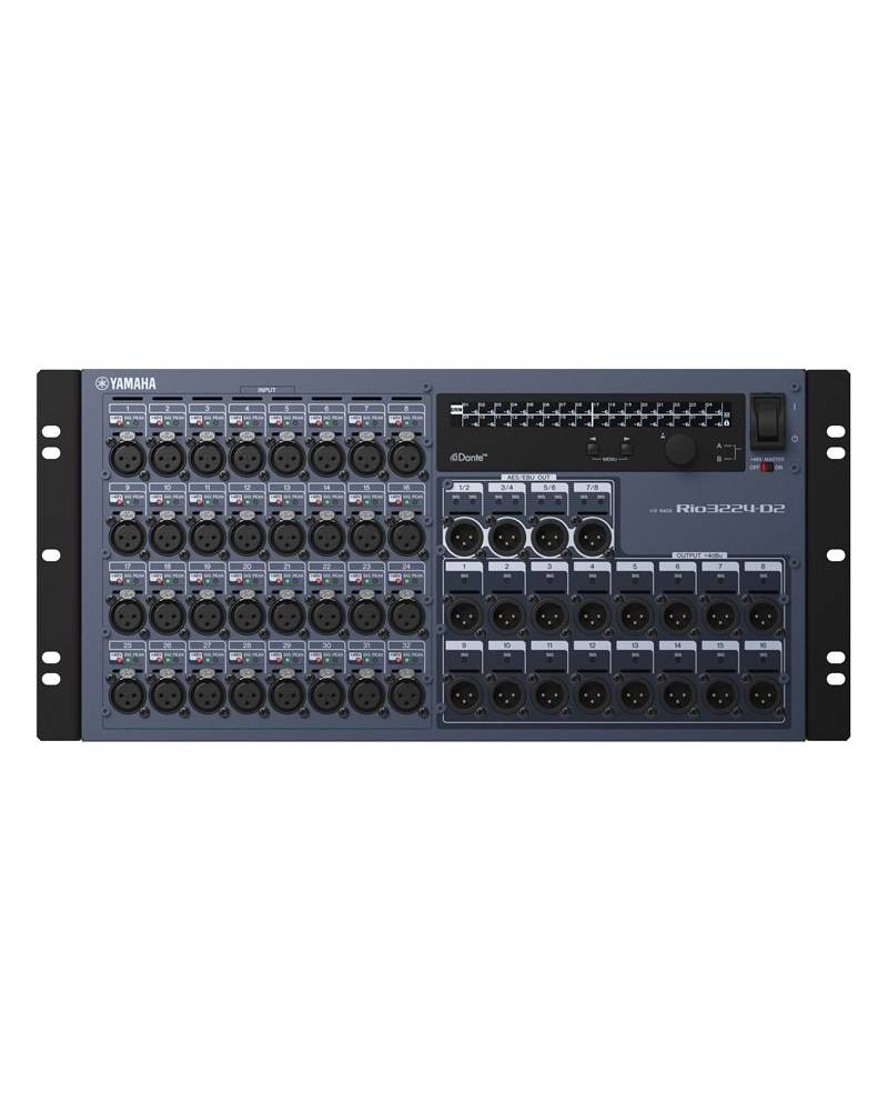 Yamaha Rio3224-D2 I/O Rack from YAMAHA with reference RIO3224-D2 at the low price of 6673. Product features: 32 analog inputs an