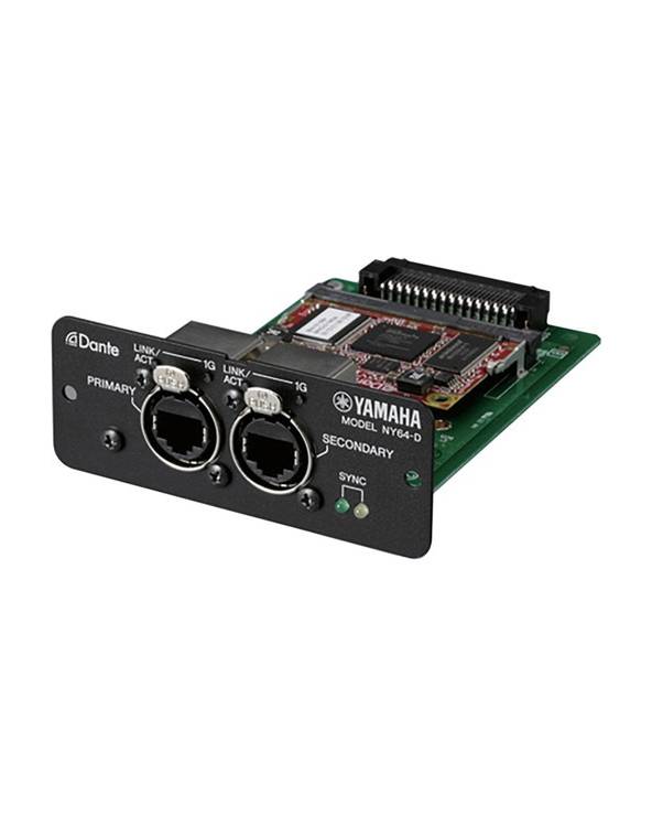 Yamaha NY64-D Dante I/O Expansion Card for TF Mixers from YAMAHA with reference NY64-D at the low price of 463. Product features