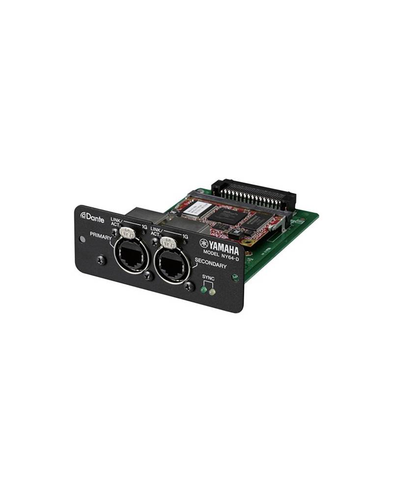Yamaha NY64-D Dante I/O Expansion Card for TF Mixers from YAMAHA with reference NY64-D at the low price of 463. Product features
