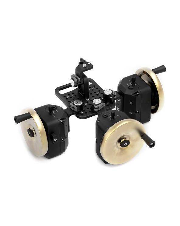 Freefly MōVI Wheels 3-Axis Module (Brass) from FREEFLY with reference 950-00086-B3 at the low price of 4274.05. Product features