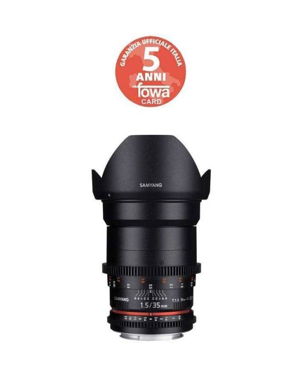Samyang SY3V2T LENS 35mm T1.5 MK II MFT from SAMYANG with reference SY3V2T at the low price of 480. Product features: Questo obi