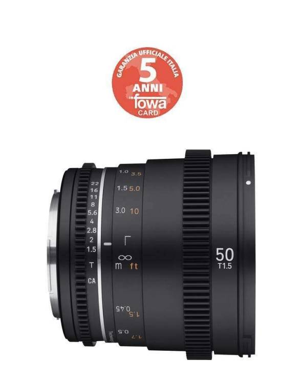 Samyang  Y5V2T Lens 50mm T1.5 MK II MFT from SAMYANG with reference SY5V2T at the low price of 0. Product features: Questo obiet