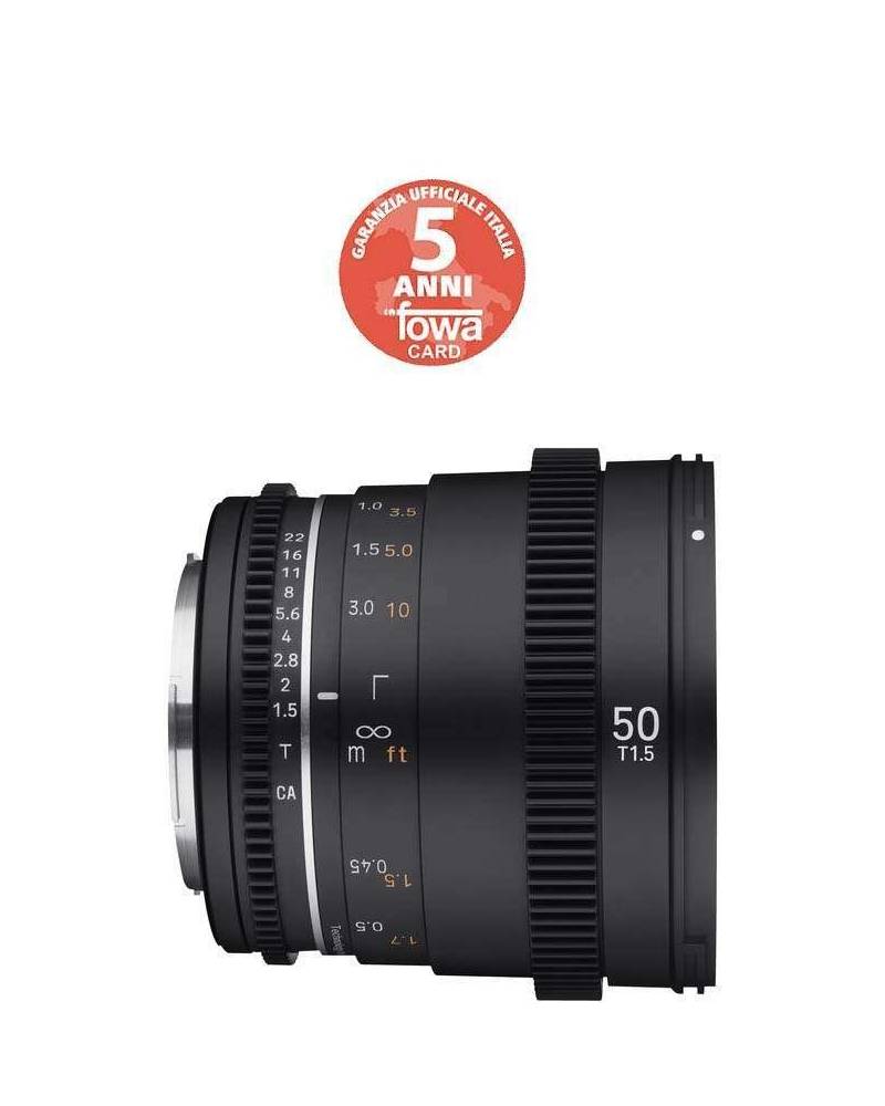 Samyang  Y5V2T Lens 50mm T1.5 MK II MFT from SAMYANG with reference SY5V2T at the low price of 0. Product features: Questo obiet