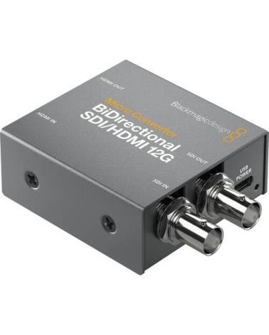 Blackmagic Design Micro Converter BiDirectional SDI/HDMI 12G with Power Supply from BLACKMAGIC DESIGN with reference {PRODUCT_RE