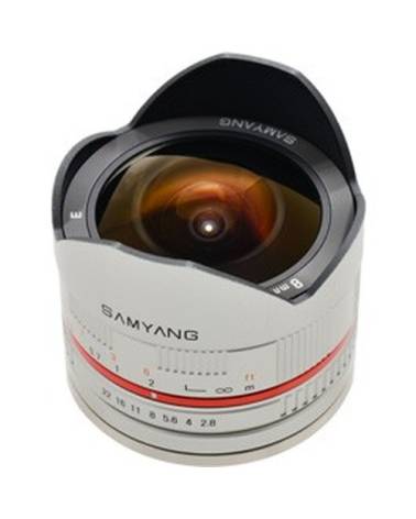 Samyang 8mm Fisheye F2.8 UMC Samsung NX (Silver) APS-C (Photo)