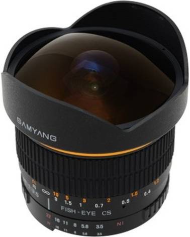 Samyang 8mm F3.5 UMC Nikon F CSII APS-C (Photo) Lens