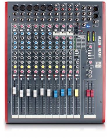 ZED-12FX 12-Channel Multipurpose USB Mixer from Allen&Heath with reference {PRODUCT_REFERENCE} at the low price of 517.28. Produ