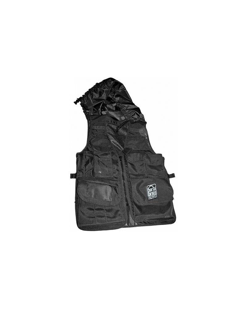 Porta Brace VV-LBLH Video Vest, Large, Black