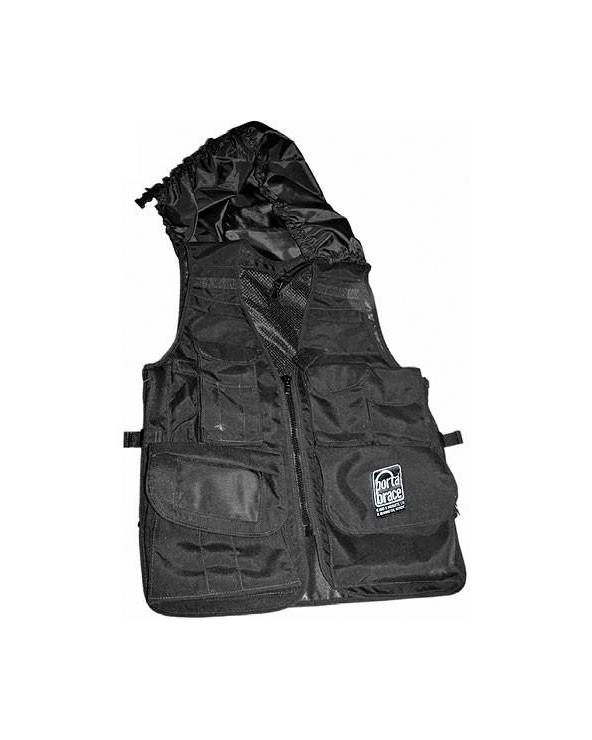 Portabrace - VV-MBLH - VIDEO VEST W- HOOD - MEDIUM - BLACK from PORTABRACE with reference VV-MBLH at the low price of 188.1. Pro