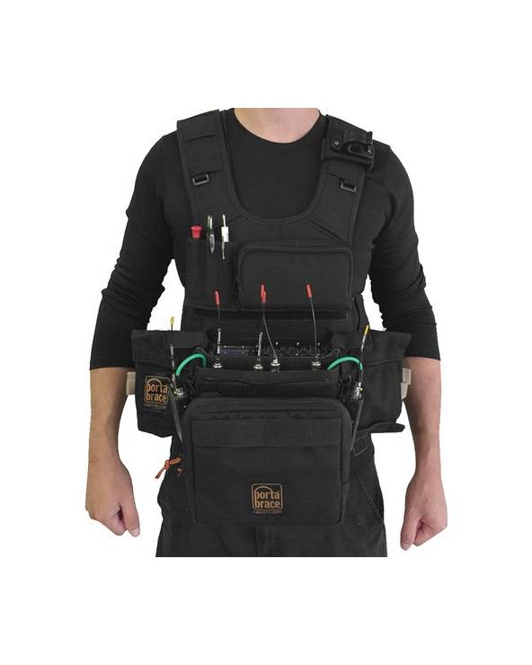 Portabrace - ATV-688 - AUDIO TACTICAL VEST - SOUND DEVICES 688 -BLACK from PORTABRACE with reference ATV-688 at the low price of