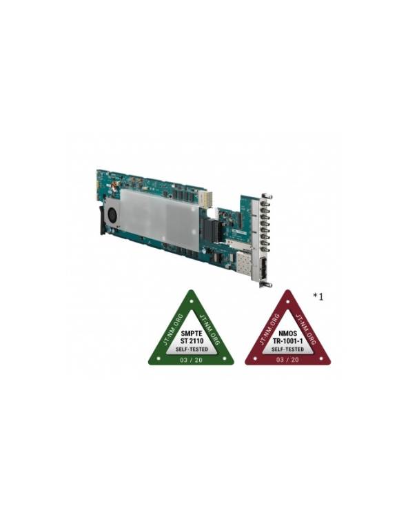 SDI  ST2110 Converter Card , 8x 3G-SDI bi-directional I/O's