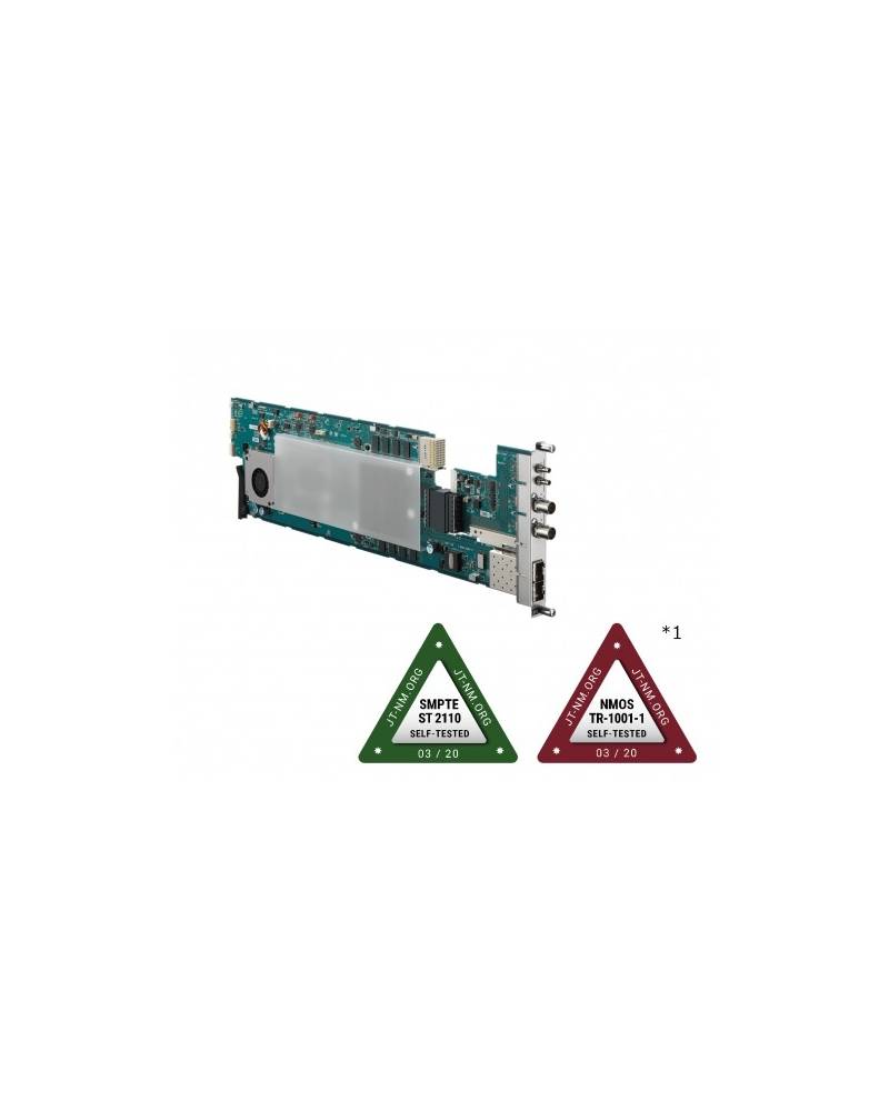SDI  ST2110 Converter Card , 2x 12G-SDI + 2x 3G-SDI bi-directional I/O's