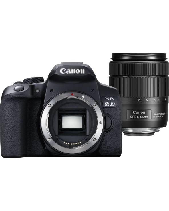 Canon EOS 850D 24.1 Mpixel APS-C DLSR + EF-S 18-135 IS USM from CANON PHOTO with reference {PRODUCT_REFERENCE} at the low price 