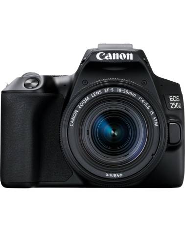 Canon EOS 250D APS-C DSLR Camera with EF-S 18-55mm f/4-5.6 IS