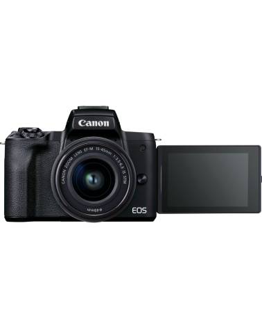 Canon EOS M50 Mark II APS-C Mirrorless Camera with EF-M 15-45mm