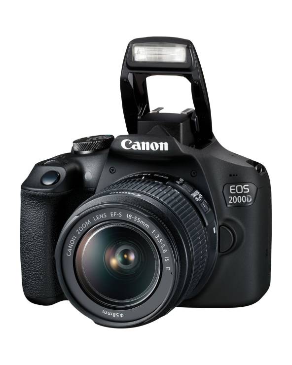 Canon EOS 2000D APS-C DSRL+ EF-S 18-55mm IS II from CANON PHOTO with reference {PRODUCT_REFERENCE} at the low price of 515.2182.