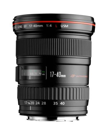 Canon EF 17-40 mm f/4L USM Zoom Lens