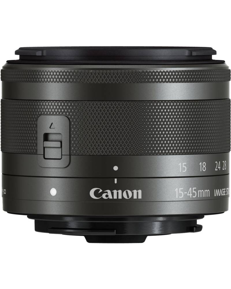 Canon EF-M 15-45mm f/3.5-6.3 IS STM - Grafite from CANON PHOTO with reference {PRODUCT_REFERENCE} at the low price of 368.562. P