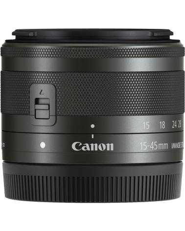 Canon EF-M 15-45mm f/3.5-6.3 IS STM - Grafite from CANON PHOTO with reference {PRODUCT_REFERENCE} at the low price of 368.562. P