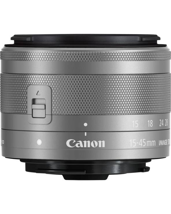 Canon EF-M 15-45mm f/3.5-6.3 IS STM - Silver from CANON PHOTO with reference {PRODUCT_REFERENCE} at the low price of 276.188724.
