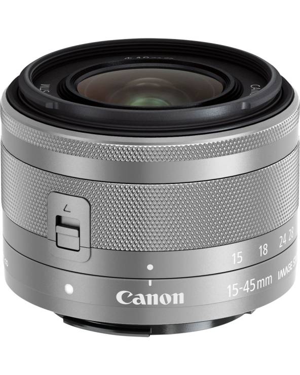 Canon EF-M 15-45mm f/3.5-6.3 IS STM - Silver from CANON PHOTO with reference {PRODUCT_REFERENCE} at the low price of 276.188724.