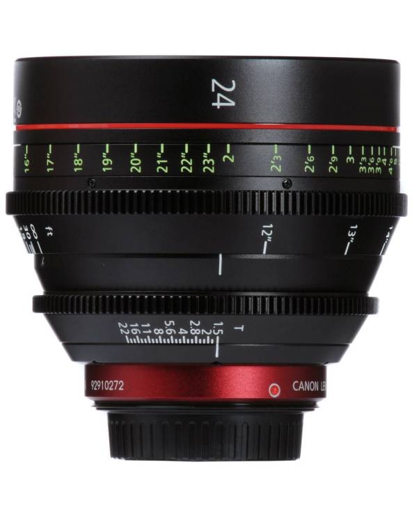 Canon CN-E EF 24mm T1.5 (Feet) Lens