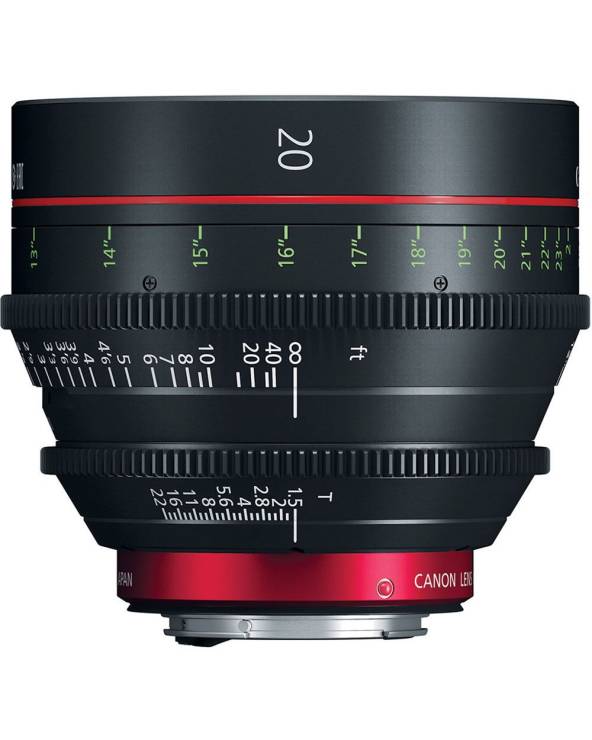 CN-E EF 20mm T1.5 (M) Lens from CANON PROFESSIONALE with reference {PRODUCT_REFERENCE} at the low price of 4157.9918. Product fe