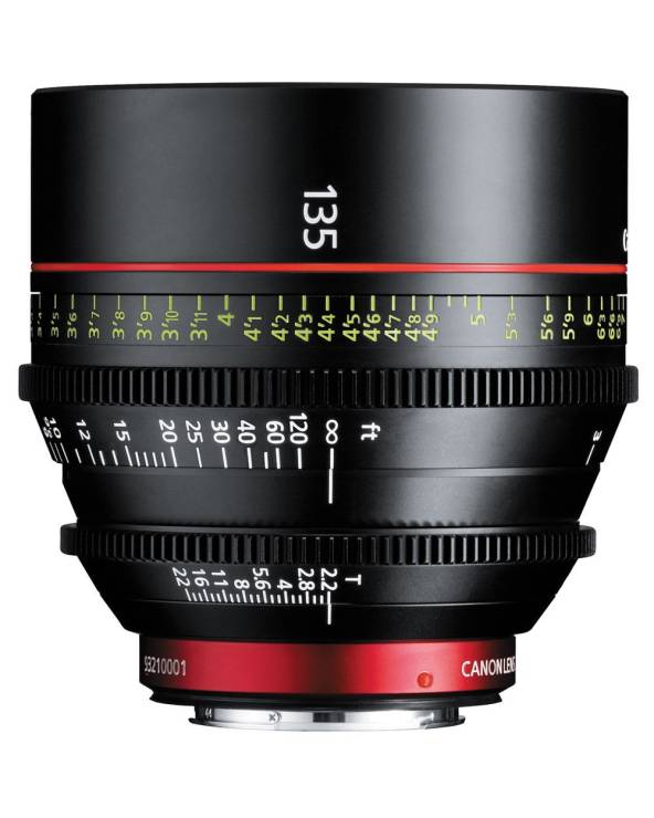 Canon CN-E EF 135mm T2.2 (Metric) Lens